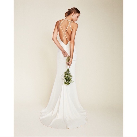 Nicole Miller Celine wedding gown - Picture 3 of 10